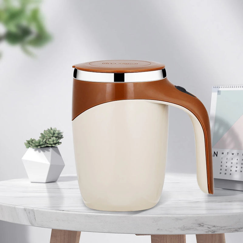 Copo Caneca Mixer Elétrica 400ml com Tampa | Panda Aromas