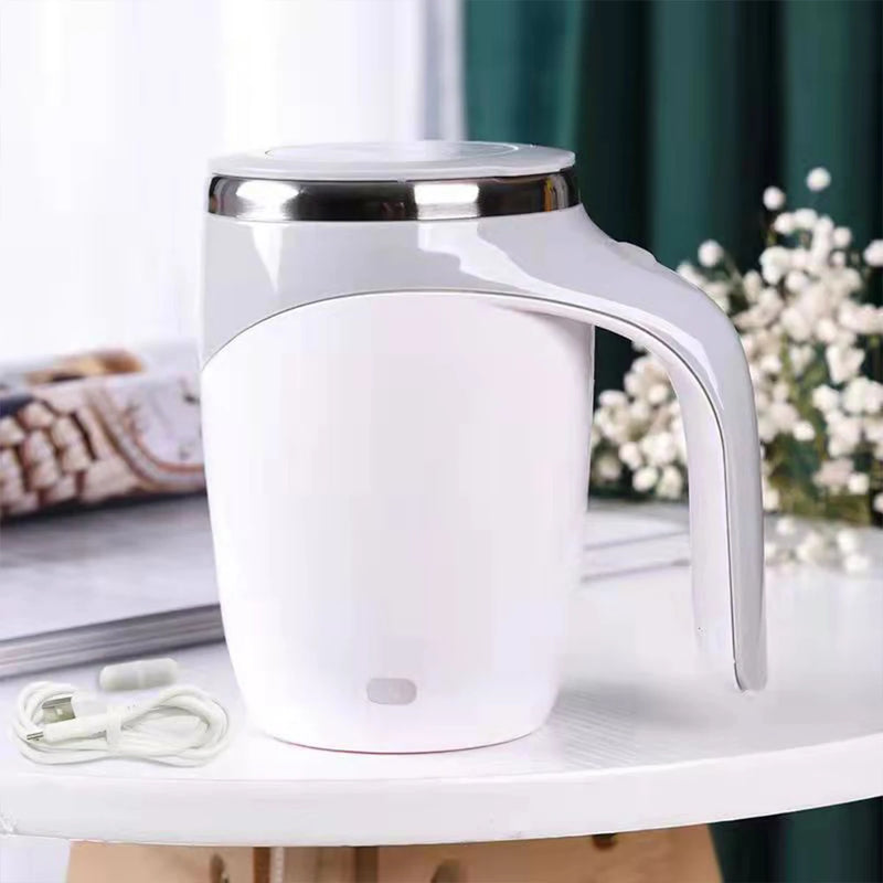 Copo Caneca Mixer Elétrica 400ml com Tampa | Panda Aromas